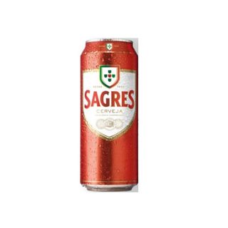 Cerveja Com Álcool Sagres Lata 50 cl