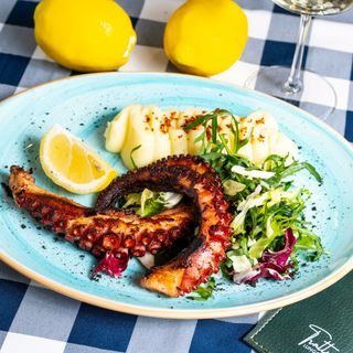 Tentaclo di polpo al limone 