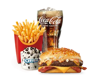 Menú Completo  McExtreme Bacon