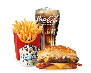 Menú Completo  McExtreme Bacon
