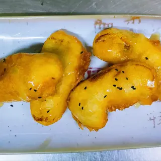 Manzana Frita con Miel