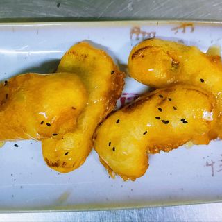 Manzana Frita con Miel