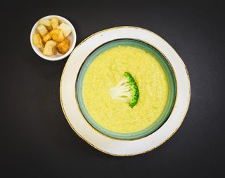 Բրոկոլիով կրեմ ապուր