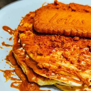 Panquecas de Biscoff