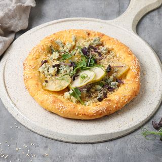 Առողջ պիցցա տանձով