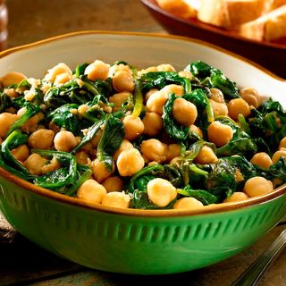 Espinacas Con Garbanzos