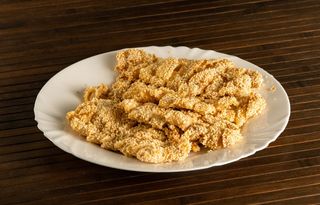 76. Pui prăjit cu susan