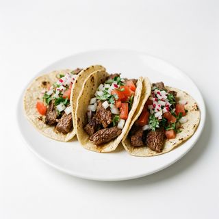 Tacos con manzo
