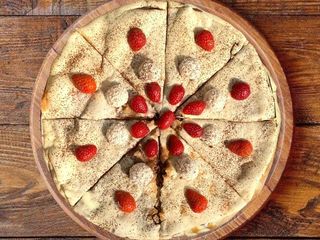 Pizza piemontese Nutella-Rafaello (420g)