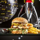 Space Madness supreme burger