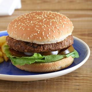 Hamburguesa vegana completa