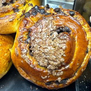 Girella con gocce di cioccolato