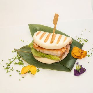 Pan bao de pollo (1 ud.)