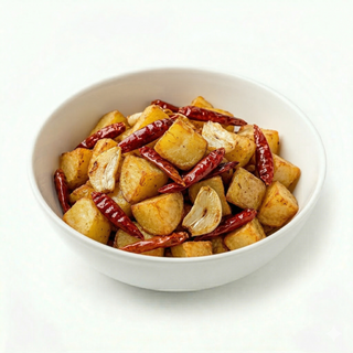 Cartofi cu ardei iute uscat