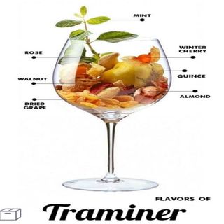 Вино Трамінер Біле Напівсолодке (500мл)