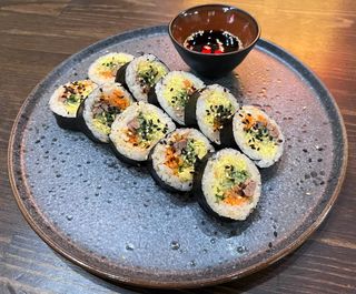 Кимпаб с мясом