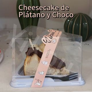 Cheesecake de Platano y Choco