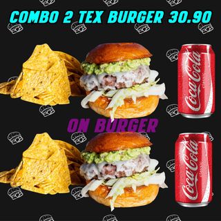 COMBO 2 TEX BURGER