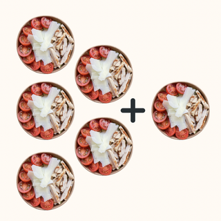   Салата Цезар с пилешко филе (320г) 5 + 1 подарък