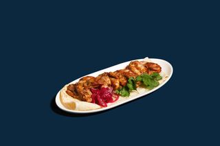 Шашлык из куриного бедра