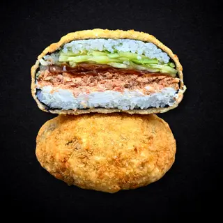 Sushi Burger z Pieczonym Łososiem 