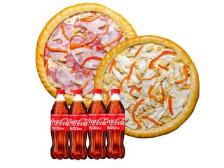 2 Великі Піци + 4 Коли = суперціна!