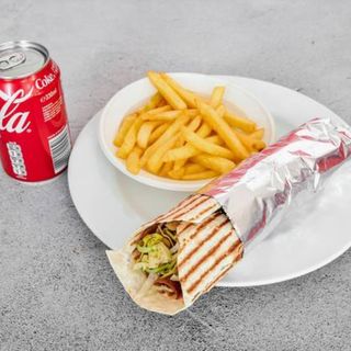 Combo De Kebab Durum Completo Y Bebida