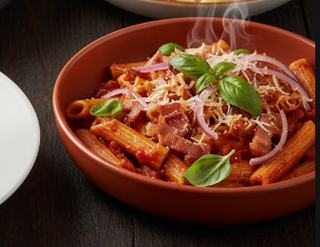 Spaghetti Blanco Gamberi Zuchini