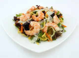 Ensalada Gambas