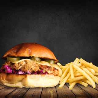 Pulled Pork Burger (290гр)