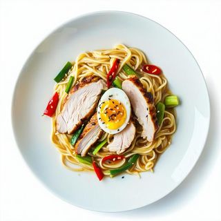 30B Udon con pollo e verdure