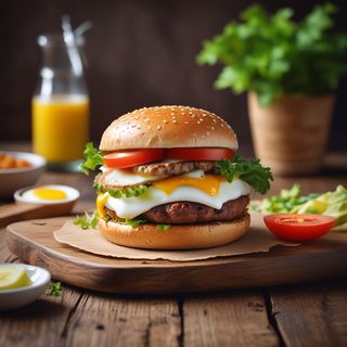 Menu Hambúrguer com Ovo