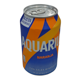 Aquarius Naranja lata 330ml.