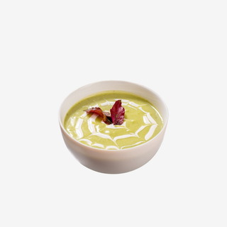Supă crema de broccoli cu crutoane