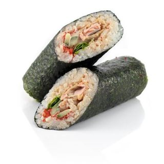 სუშირიტო ორაგულით / Sushirrito with Salmon