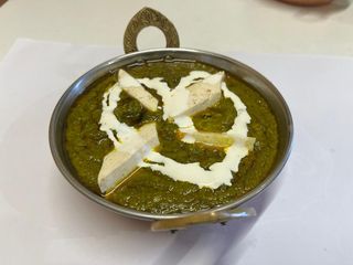 Palak paneer