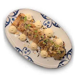 Puerro a la brasa