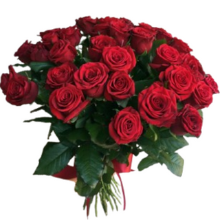 25 czerwonych róż 