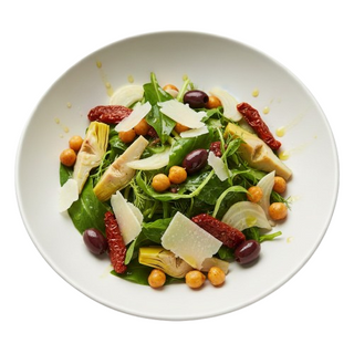 Средиземноморска салата с нахут (350г)