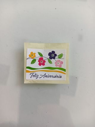 Autocolante Feliz Aniversário