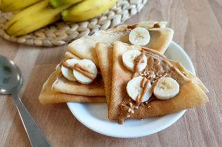 Crepe Beurre De Cacahuètes 