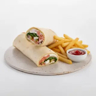 Smoke Salmon Sandwich