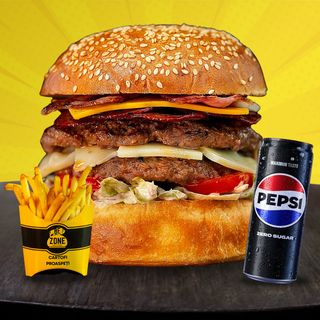 LATINO BURGER MENIU