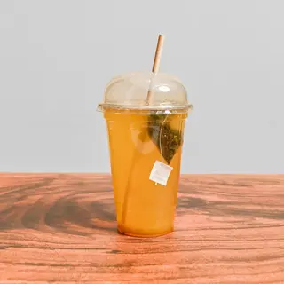 Housemade green iced tea