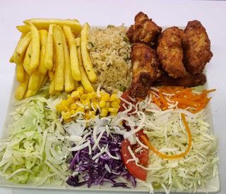 Plato De Alitas Completo 