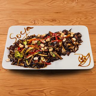 Junetina u sosu od ostriga