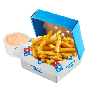 Frytki Box z sosem 1000 wysp