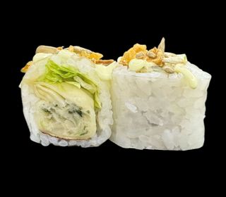 Summer roll gyoza chicken