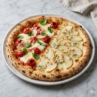 Pizza bianco e rosso (32 cm.)