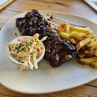Costilla de cerdo a la barbacoa 